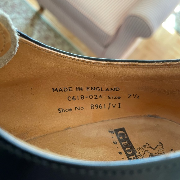 Rare George Cox Creepers. Size 7.5 UK. MADE IN ENGLAND - Picture 4 of 5